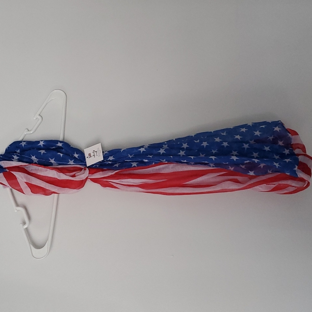 American flag scarf